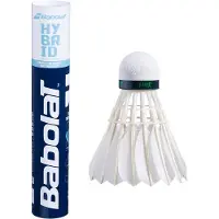 Babolat Hybrid Badminton Shuttlecocks 12 Units Wit 78