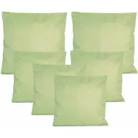 Anna's Collection Anna Collection Bank/tuin kussens set - binnen/buiten - 6x stuks - mintgroen - In 2 formaten