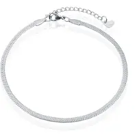LGT JWLS Enkelband Herringbone Zilver - 3mm