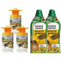 Bsi VALUE SET PRO 3 x Wespenval + 2 x 1 liter Wespenlokstof