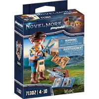 Playmobil Novelmore - Dario met Gereedschap - 71302 - 16 Onderde - - OneSize - Speelgoedfiguren