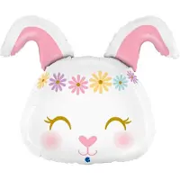 Grabo Balloons Folieballon Hippie Rabbit (64 cm)