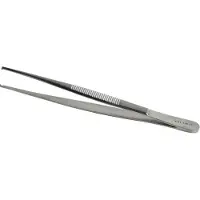 Medipharchem Chirurgisch pincet 1x2 tanden fijn Lengte: 14 cm - RVS - Smal pincet met vertanding - 1 x 2 tanden fijne bek