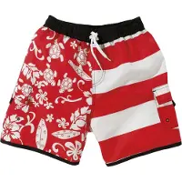 Beco shorts, binnenbroekje, elastische band, rood, maat 92/98