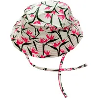 Ducksday - UV-werend zonnehoedje voor baby - UPF50+ - Katoen - Coco - maat 62/68