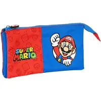 Safta Super Mario Case Blauw Man