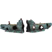 Ebi Aqua Della Gebroken Onderzeeër (Andere objecten), Aquarium decoratie