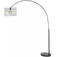 AnLi Style Booglamp Ø45 curl (Grijs, 45x170x192cm)