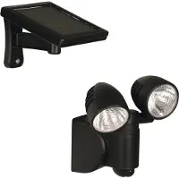 Luxform | Solar Intelligente dubbelkop Wandlamp Salta met bewegingsmelder