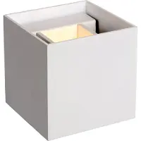 Lucide Opbouwspot Axi - Wit - 10cm - Warm Wit - 2x14w