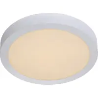 Lucide Plafonniere Brice Led Ø 30cm Ip44 Wit