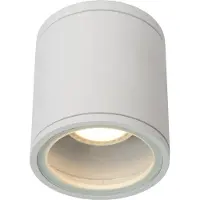 Lucide AVEN - Plafondspot (Plafondlamp) Badkamer - Ø 9 cm - 1xGU10 (MR16) - IP65 - Wit