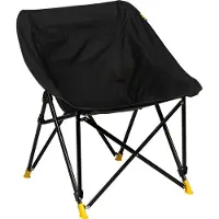 Abbey camp Opvouwbare Kuipstoel - Campingstoel - Zwart