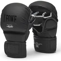 Leone1947 Black Edition Gevechtshandschoenen Zwart S