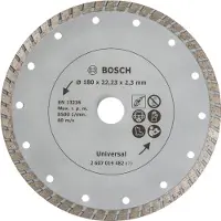 Bosch Diamantschijf 180 mm - Turbo