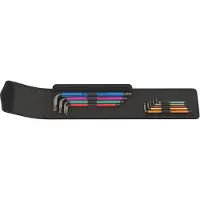 Wera Haaksesleutelset MULTICOLOUR INCH 9DLG