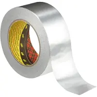 3M 1436F Aluminium Tape Zilver - 50mm X 50m