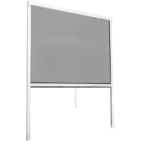 TecTake - muggengordijn - rolgordijn antimug - 110 x 160 cm - 402062