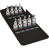Wera 8767 C HF 05004202001 Dopsleutel-bitinzetset Metrisch 1/2 (12,5 mm) 9-delig