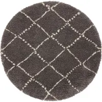 Hanse Home Hoogpolig vloerkleed Hash Shaggy, flokati, ruit, zacht, modern, woonkamer, slaapkamer, hal
