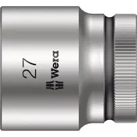 Wera 05003615001, Doppen, 1/2", Metrisch, 1 doppen, 27 mm, Chroomvanadiumstaal