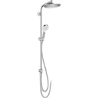Hansgrohe Crometta - Doucheset Showerpipe S 240 voor renovatie EcoSmart 9l/min, chroom 27270000