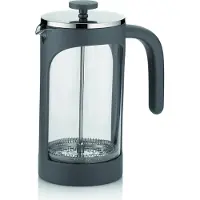 Kela Keuken - Verona Cafetière 1 liter - Glas - Grijs