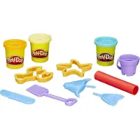 Play-Doh - Mini Bucket - Dieren, Picnic, Cijfers, Strand - Klei - Speelset