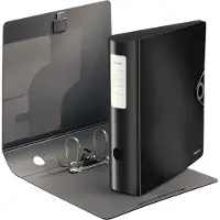 Leitz Ordner Active Solid DIN A4 Rugbreedte: 82 mm Zwart 2 beugels 10471095
