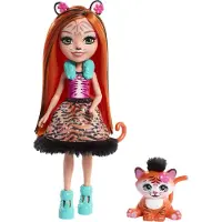 Enchantimals Tigermädchen Tanzie Tiger Puppe