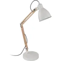 Eglo Torona 1 Tafellamp - E14 - 60,5 cm - Wit|Natuur