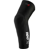 100% Teratec Kniebeschermer Zwart || Maat: XL
