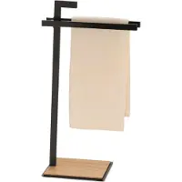 kela Handdoekenrek Oak 82,5 Black