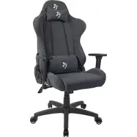 AROZZI Torretta Soft Fabric Gamestoel Donkergrijs