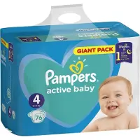 Pampers Active Baby Maat 4 - 76 Stuks