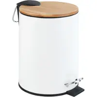 Wenko 24392100 Tortona Afvalemmer Easy Close 3L Wit