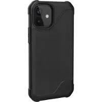 Uag Metropolis Lite iPhone 12 Mini Hoesje Leather Zwart