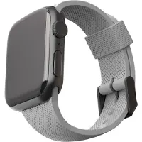 Uag Bandje Apple Watch Series 1 - 6/SE (40/38mm) Grijs (40 mm, Silicone), Horlogebandjes, Grijs