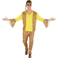 TecTake dressforfun - herenkostuum discoster XL - verkleedkleding kostuum halloween verkleden feestkleding carnavalskleding carnaval feestkledij partykleding - 300960