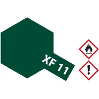 Tamiya Hobbyverf Acrylverf - XF-11 Japanese Navy Green - Matt - Acryl - 23ml Verf potje - 23 ml