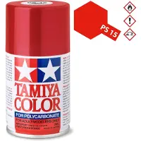 Tamiya Lexanfarbspray PS-15 metallic-rot
