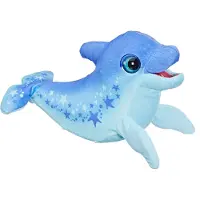 FurReal Interactieve Dolfijn Knuffel Blauw blauw Pluche Knuffel