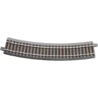 Roco H0 GeoLine (met ballastbed) 61122 Gebogen rails 6 stuk(s)