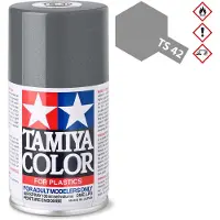 Tamiya Kunststofffarbspray TS-42 metall