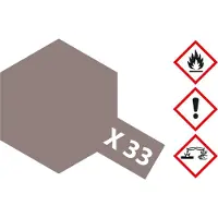 Tamiya Hobbyverf Acrylverf - X-33 Bronze - Gloss - Acryl - 23ml Verf potje - 23 ml