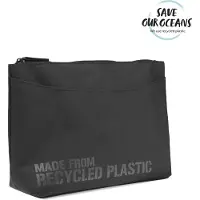 Studio - Men's Washbag 100% Recycled Plastic - Black