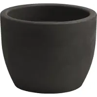 Giarnaldo Bloemschaal Plantschaal Rond Hera 40x30cm ANTRACIET