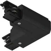 Paulmann 91375 ProRail3 L-Connect Erde 230V-railsysteemcomponenten L-verbinder ProRail3 Zwart