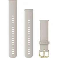 Garmin Siliconen bandje - 18 mm aansluiting - Light Sand / Gold