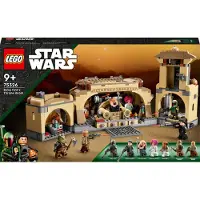LEGO 75326 Star Wars: Boba Fetts troonzaal met Jabba's paleis en 7 minifiguren
